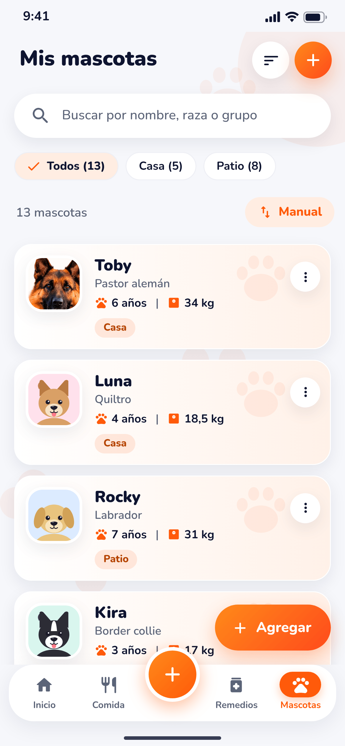 Captura de BamPet: Tus mascotas